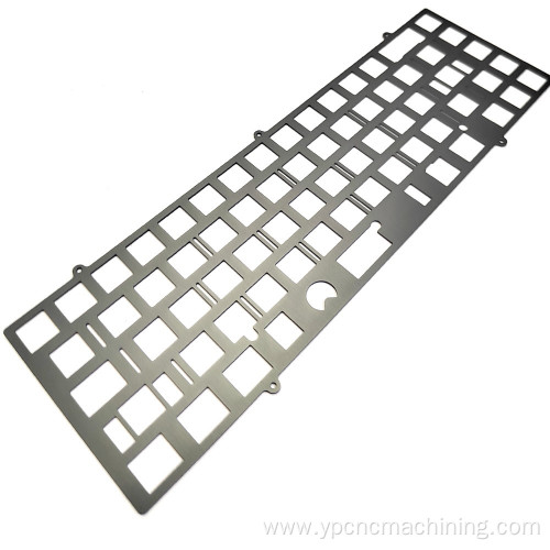 CNC precision metal machining aluminum plastic keyboard